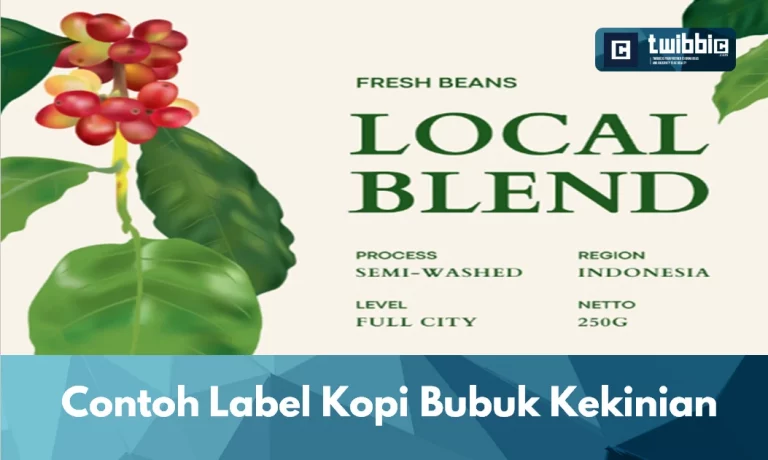 Contoh Label Kopi Bubuk
