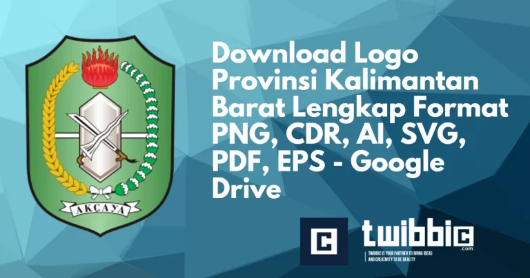 Download Logo Provinsi Kalimantan Barat Lengkap Format PNG, CDR, AI, SVG, PDF, EPS - Google Drive