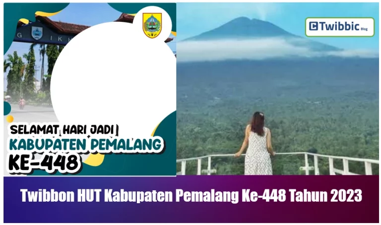 Twibbon HUT Kabupaten Pemalang Ke-448 Tahun 2023