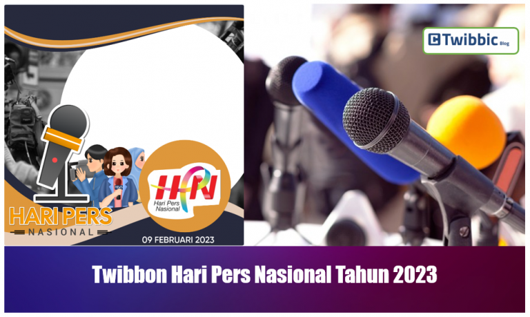 Twibbon Hari Pers Nasional Tahun 2023