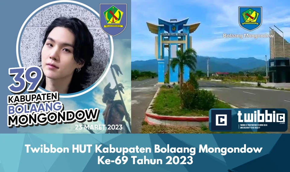 Twibbon HUT Kabupaten Bolaang Mongondow Ke-69 Tahun 2023