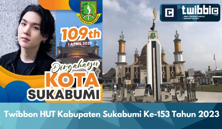 Twibbon HUT Kabupaten Sukabumi Ke-153 Tahun 2023