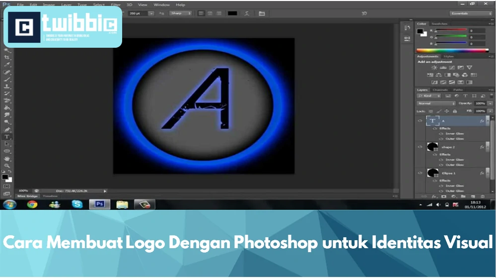 Cara Membuat Logo Dengan Photoshop untuk Identitas Visual