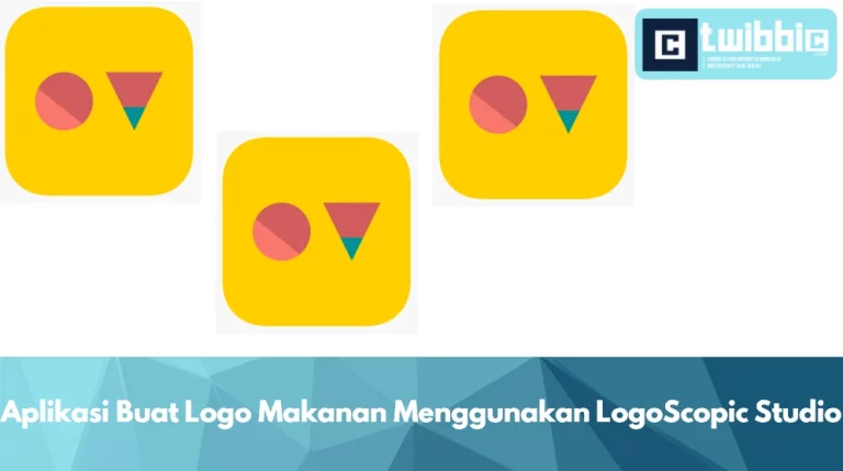 Aplikasi Buat Logo Makanan Menggunakan LogoScopic Studio