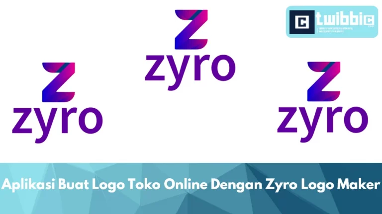 Aplikasi Buat Logo Toko Online Dengan Zyro Logo Maker
